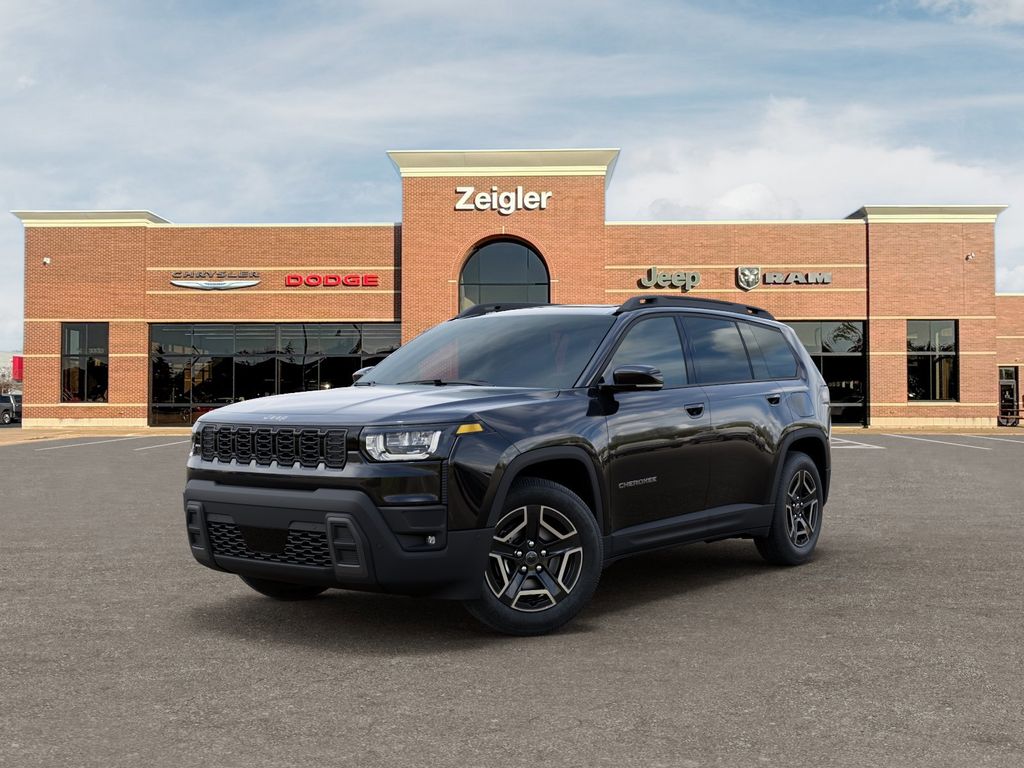 Diamond Black Crystal Pearlcoat 2026 Jeep Cherokee Limited 4WD SUV / Crossover Four-Wheel Drive Continuously Variable Transmission