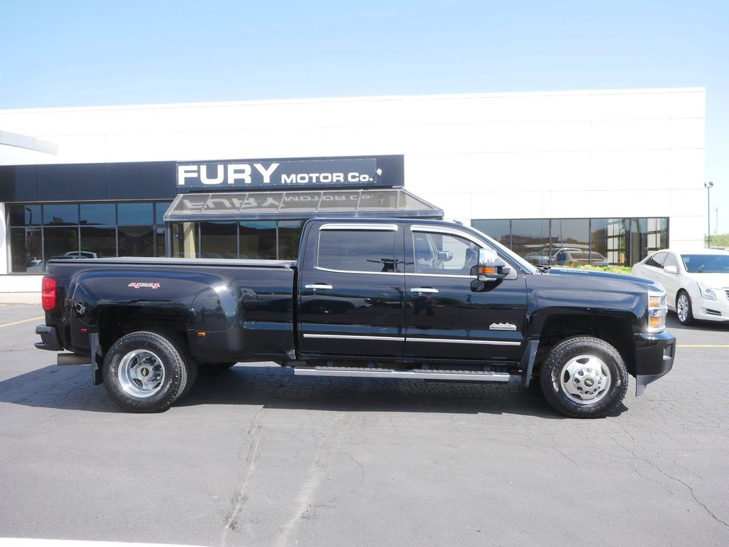 Black 2016 Chevrolet Silverado 3500HD Pickup Truck Four-Wheel Drive 6-Speed Automatic