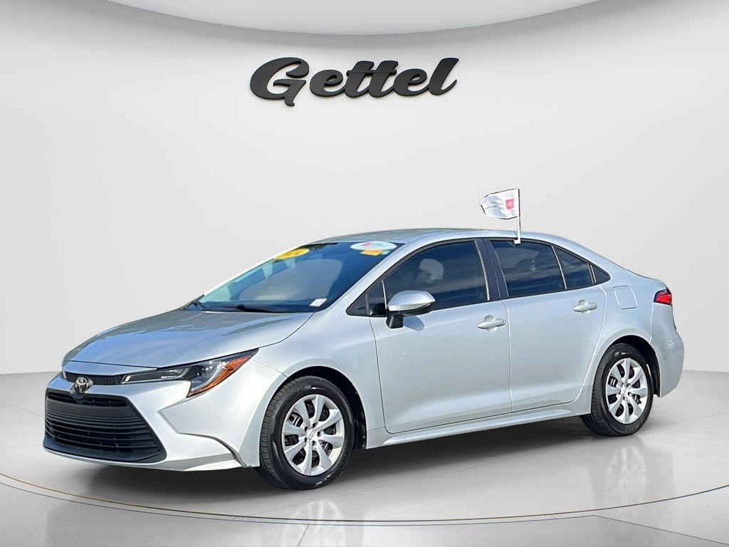 Classic Silver Metallic 2024 Toyota Corolla Sedan Front-Wheel Drive Continuously Variable Transmission