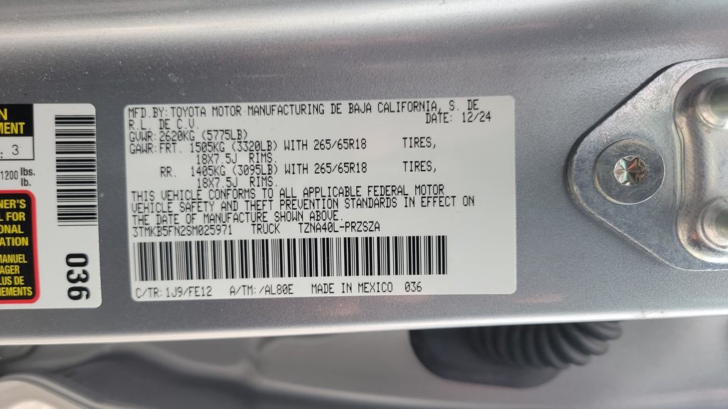 Certified Used 2025 Silver Toyota TRD Sport image 24