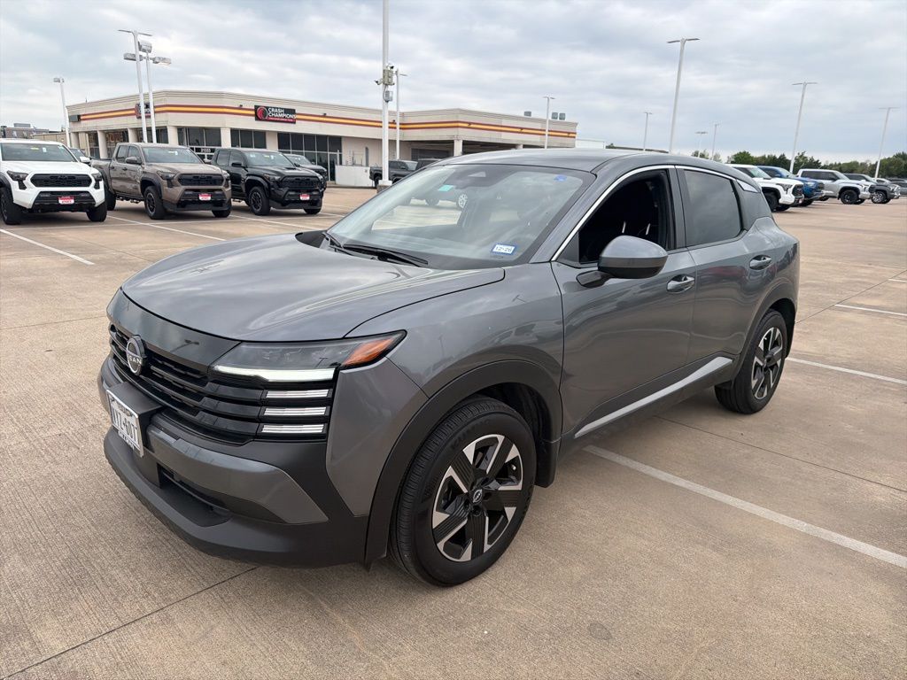 Gray (Gun Metallic) 2025 Nissan Kicks SV AWD SUV / Crossover All-Wheel Drive Continuously Variable Transmission