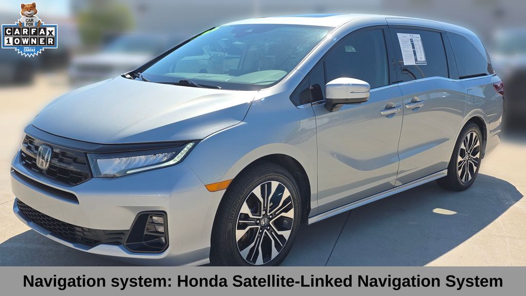 Silver 2025 Honda Odyssey Minivan Front-Wheel Drive Automatic