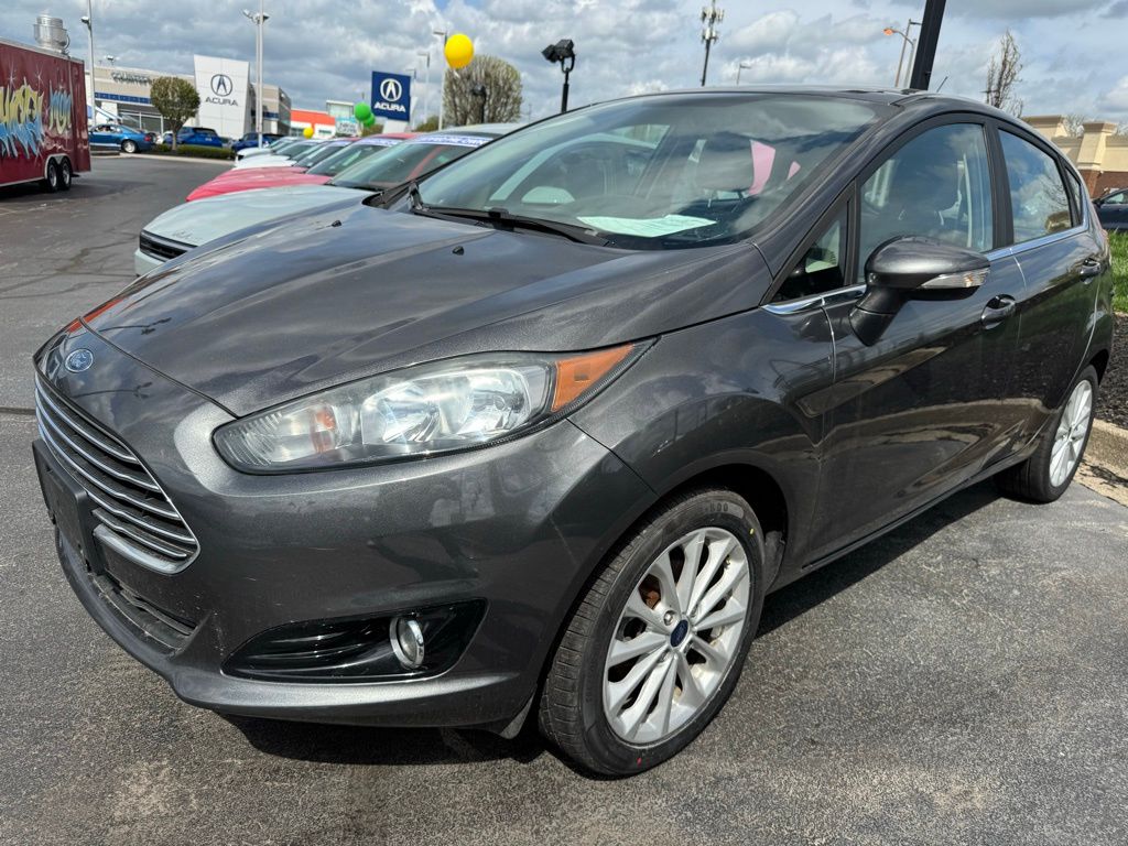 Gray (Magnetic) 2018 Ford Fiesta Titanium Hatchback Hatchback Front-Wheel Drive 6-Speed Automatic