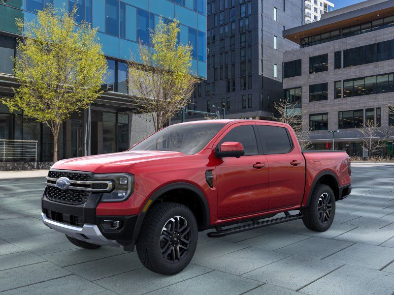 Ruby Red Metallic Tinted Clearcoat 2026 Ford Ranger Pickup Truck Four-Wheel Drive Automatic