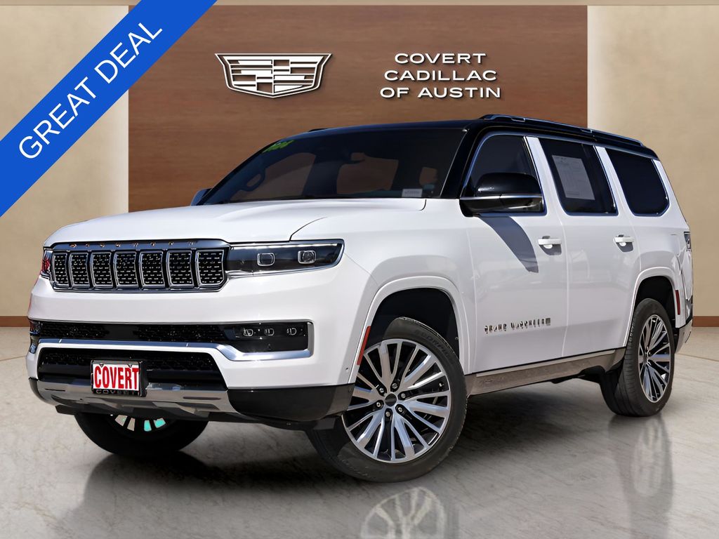 Bright White Clearcoat 2024 Jeep Grand Wagoneer Series III 4WD SUV / Crossover Four-Wheel Drive 8-Speed Automatic