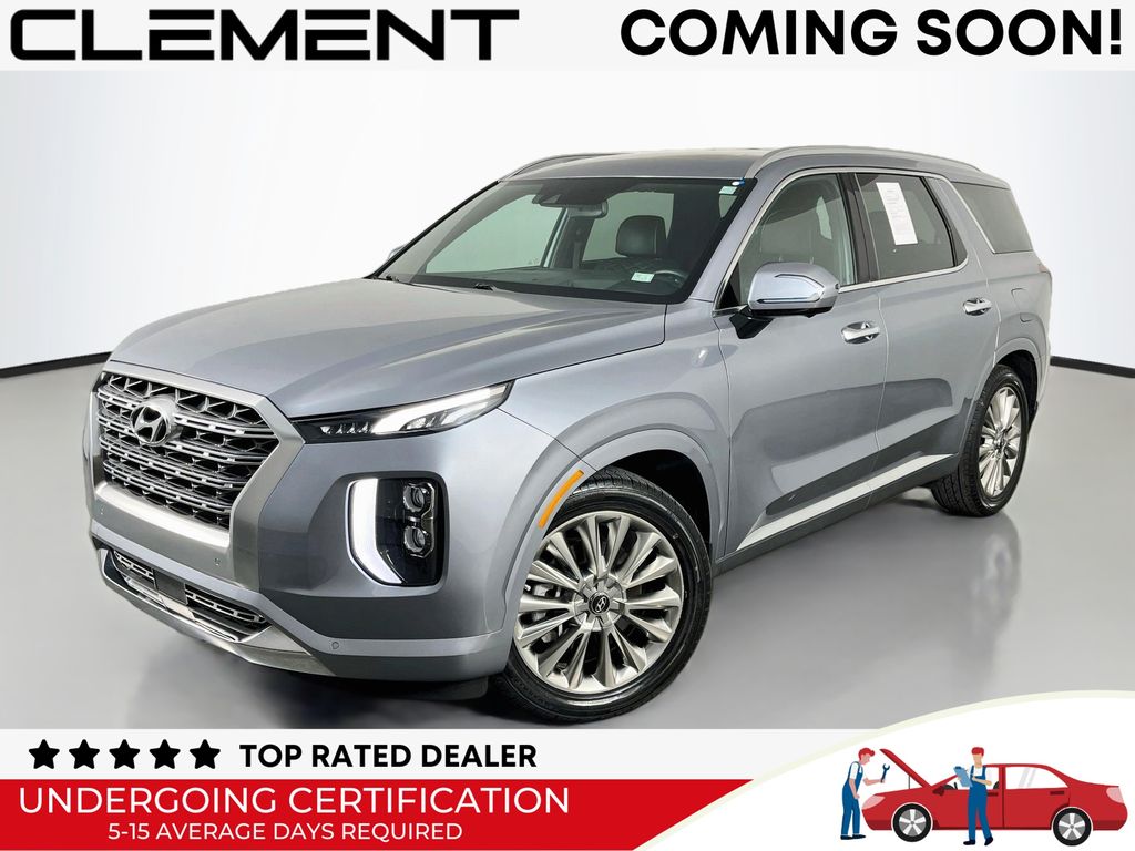 Lagoon Silver 2020 Hyundai Palisade SUV / Crossover Front-Wheel Drive 8-Speed Automatic