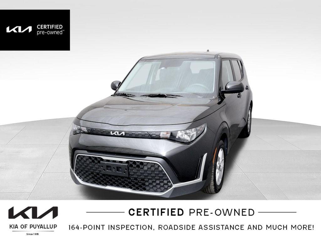 Fusion Black 2025 Kia Soul SUV / Crossover Front-Wheel Drive Continuously Variable Transmission