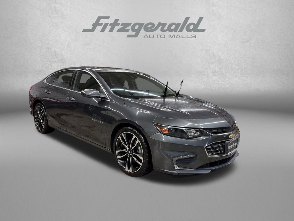 Nightfall Gray Metallic 2016 Chevrolet Malibu Sedan Front-Wheel Drive 8-Speed Automatic