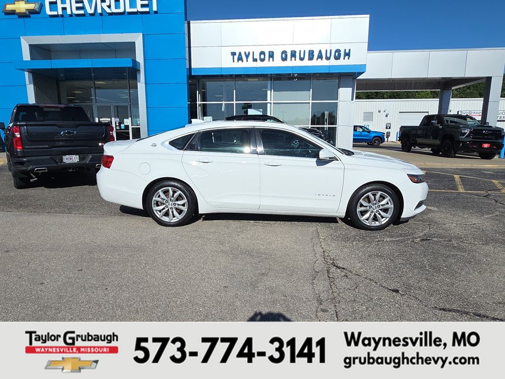 Summit White 2015 Chevrolet Impala Sedan Front-Wheel Drive 6-Speed Automatic