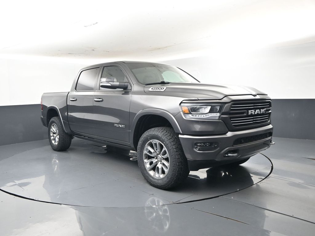 Gray (Granite Crystal Metallic Clearcoat) 2022 RAM 1500 Pickup Truck Four-Wheel Drive 8-Speed Automatic