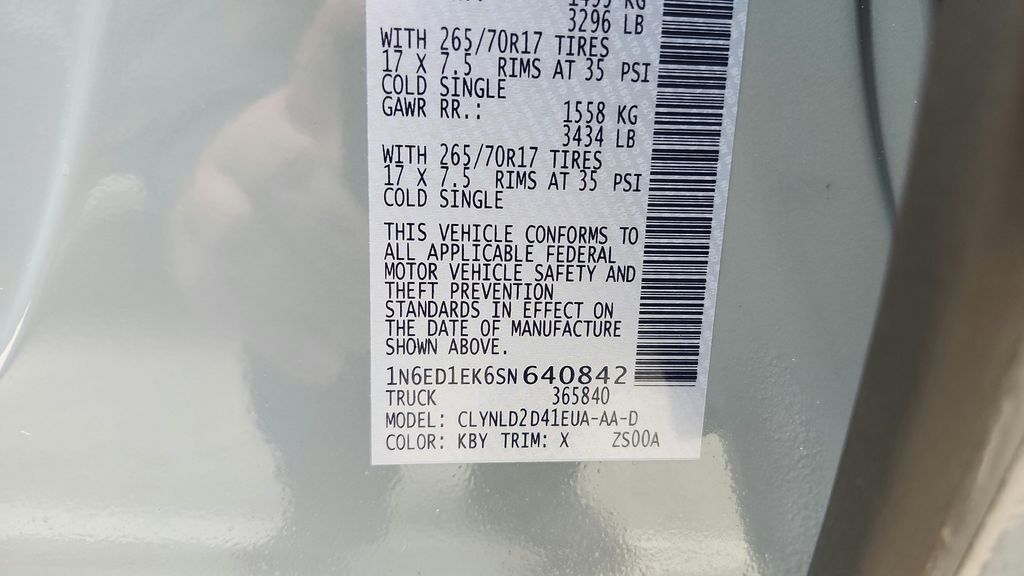 2025 Nissan Frontier