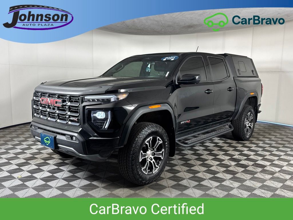 Onyx Black 2024 GMC Canyon Pickup Truck Four-Wheel Drive 8-Speed Automatic