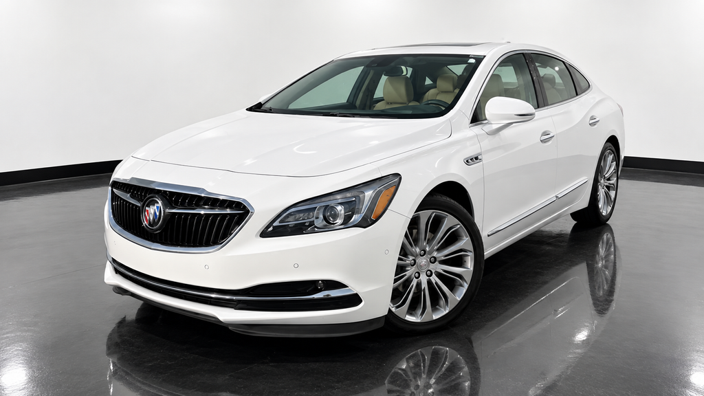 White 2017 Buick LaCrosse Sedan All-Wheel Drive 8-Speed Automatic