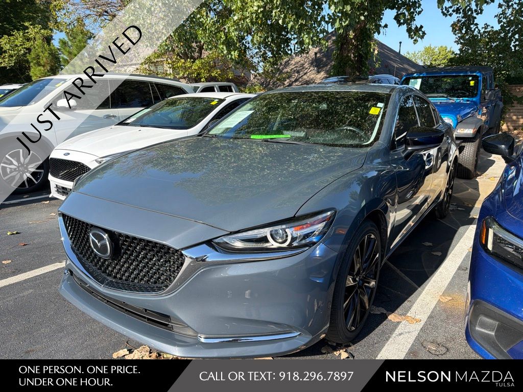 Polymetal Gray 2021 Mazda MAZDA6 Sedan Front-Wheel Drive 6-Speed Automatic