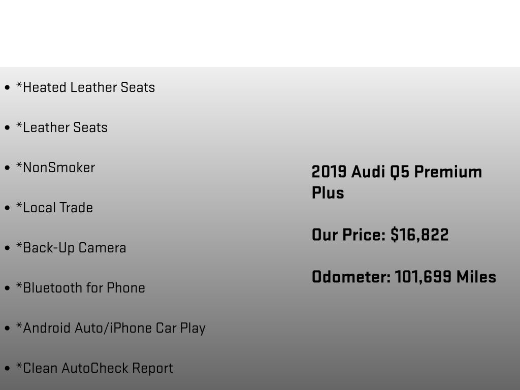2019 Audi Q5 2.0T Premium Plus Gray at Audi Porsche Sewickley