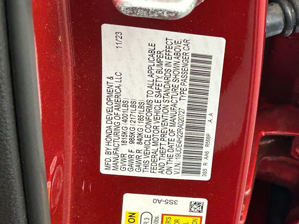 Used 2024 Red Acura Base image 47