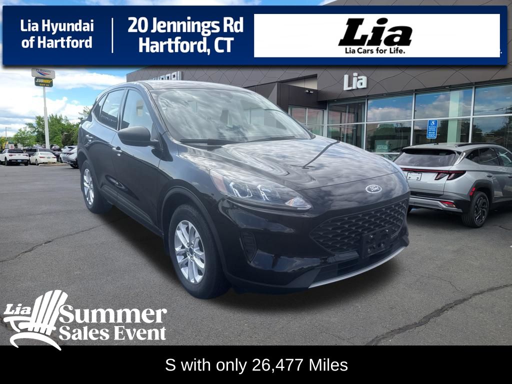 Agate Black Metallic 2022 Ford Escape SUV / Crossover All-Wheel Drive 8-Speed Automatic