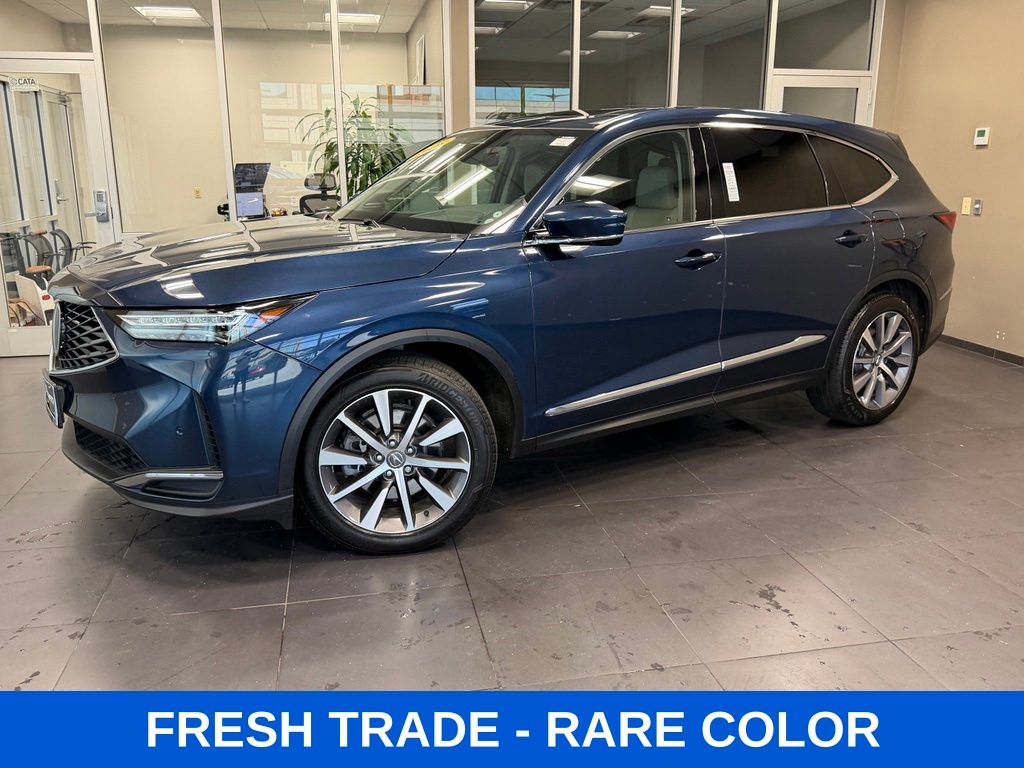 Canyon River Blue Metallic 2025 Acura MDX SUV / Crossover All-Wheel Drive Automatic