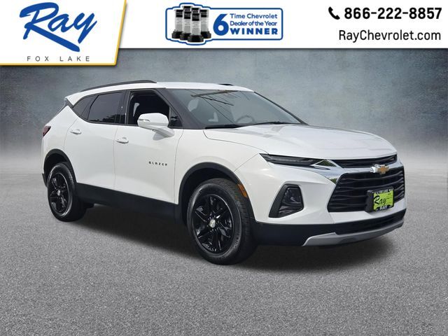 Summit White 2022 Chevrolet Blazer 2LT AWD SUV / Crossover All-Wheel Drive 9-Speed Automatic Overdrive