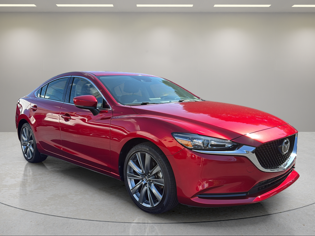 2021 Mazda Mazda6 Grand Touring Red at Rochrich Mazda