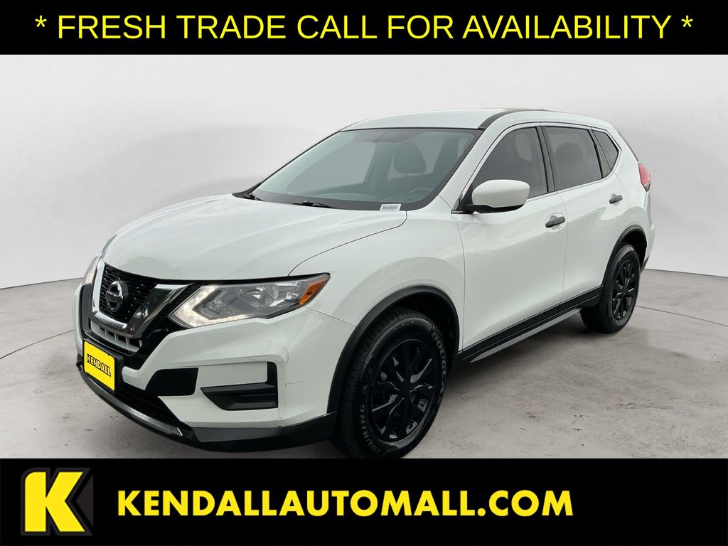 Glacier White 2017 Nissan Rogue SUV / Crossover All-Wheel Drive Continuously Variable Transmission