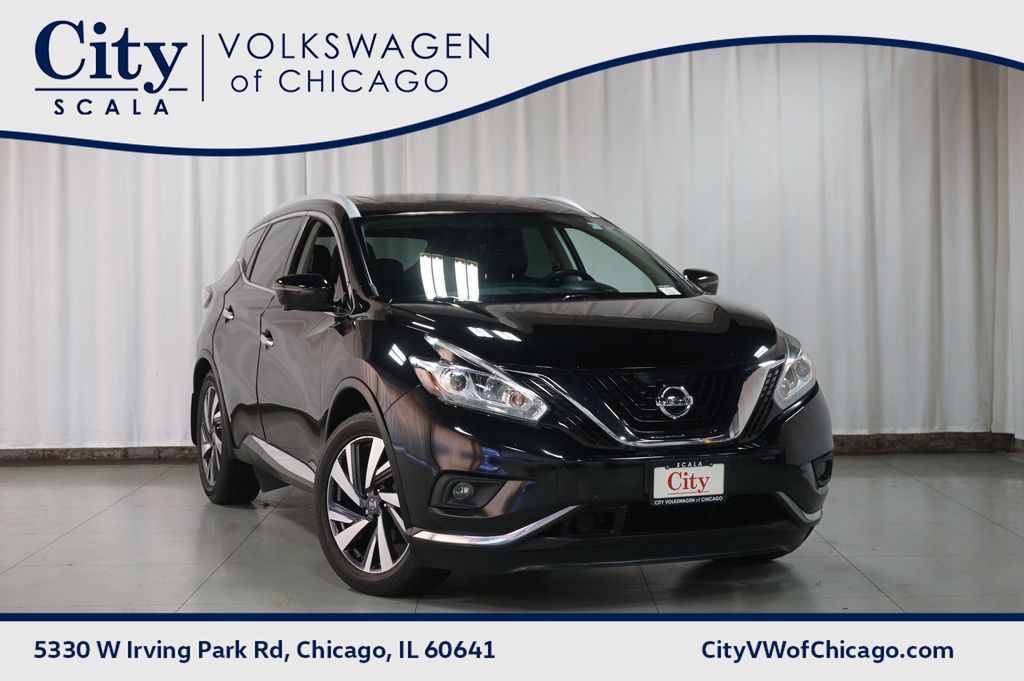 Gray (Magnetic Black Metallic) 2017 Nissan Murano SUV / Crossover All-Wheel Drive Continuously Variable Transmission