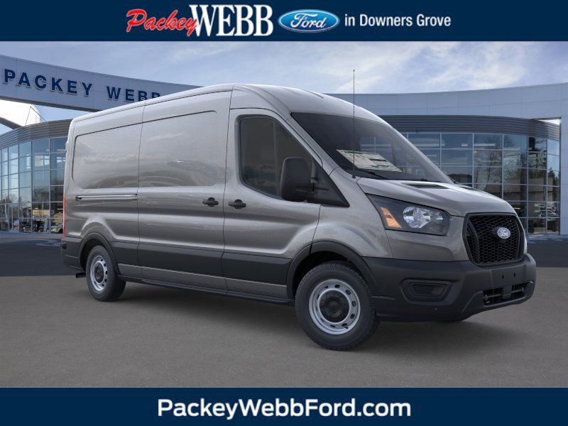 Carbonized Gray Metallic 2026 Ford Transit Cargo 250 Medium Roof LB RWD Van Rear-Wheel Drive