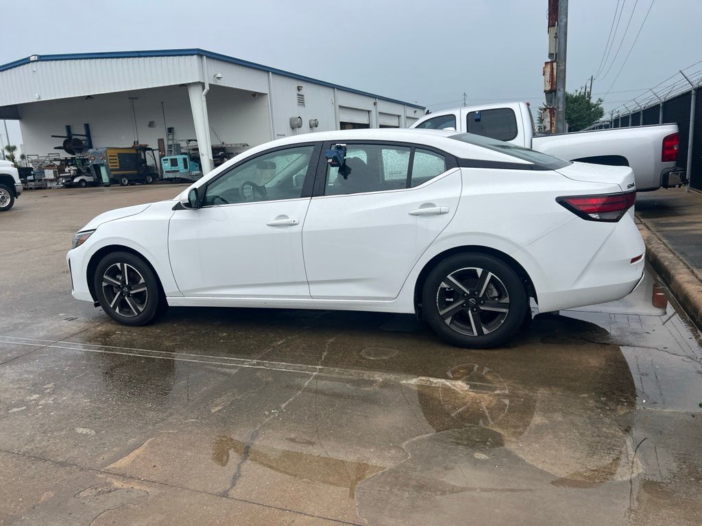 2024 Nissan Sentra SV White at Baytown Hyundai