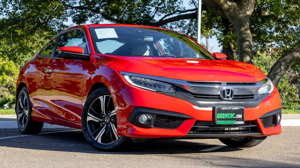 Used 2016 Honda Civic Touring 2D Coupe