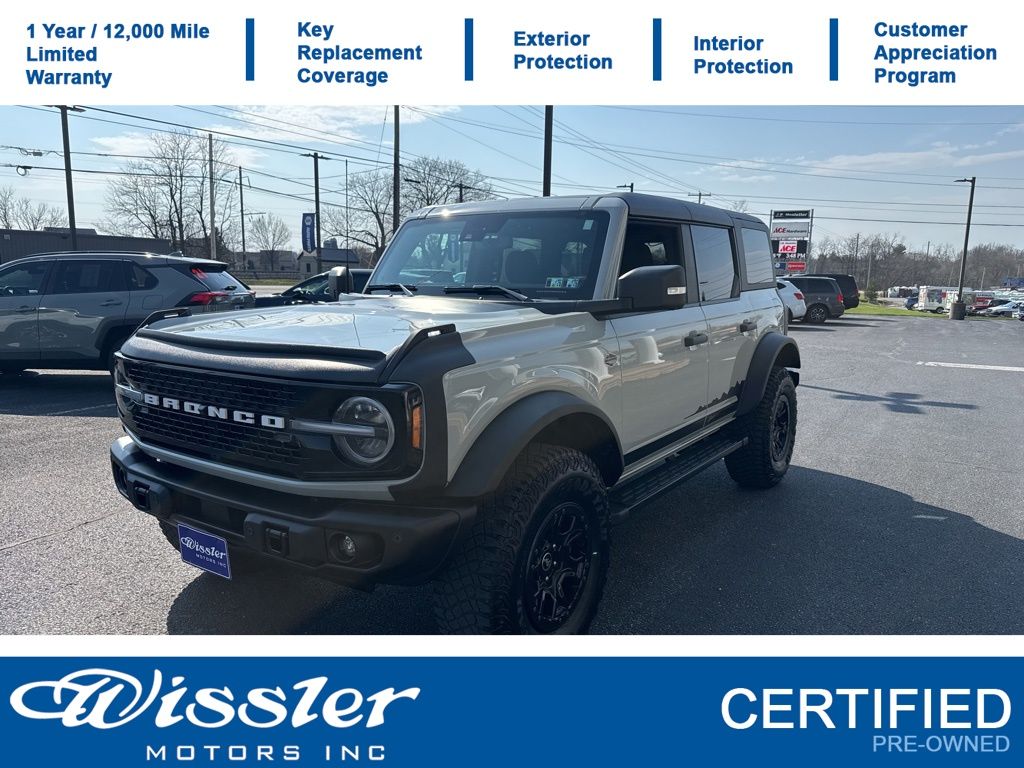 Cactus Gray 2023 Ford Bronco SUV / Crossover Four-Wheel Drive Automatic