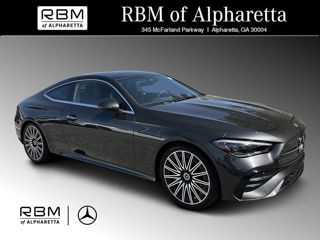 Gray 2025 Mercedes-Benz CLE 300 4MATIC Coupe All-Wheel Drive 9-Speed Automatic