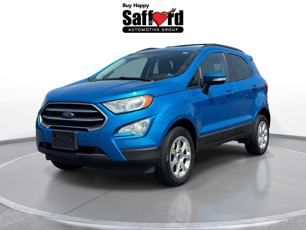 Blue Candy 2018 Ford EcoSport SE AWD SUV / Crossover All-Wheel Drive 6-Speed Automatic