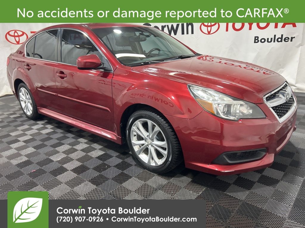 Venetian Red Pearl 2014 Subaru Legacy 2.5i Premium AWD Sedan All-Wheel Drive Continuously Variable Transmission