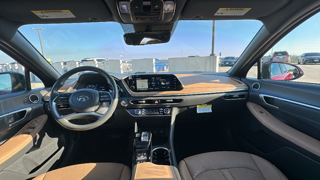 2021 Hyundai Sonata Limited Red at Parkway Family Mazda