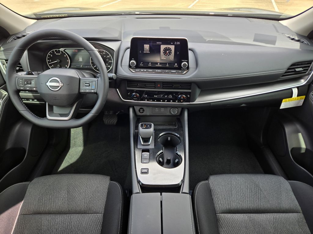 2026 Nissan Rogue SV Black at Central Houston Nissan