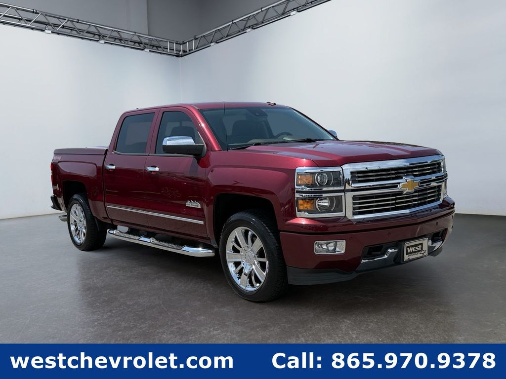 Red (Deep Ruby Metallic) 2014 Chevrolet Silverado 1500 Pickup Truck Four-Wheel Drive 6-Speed Automatic Overdrive