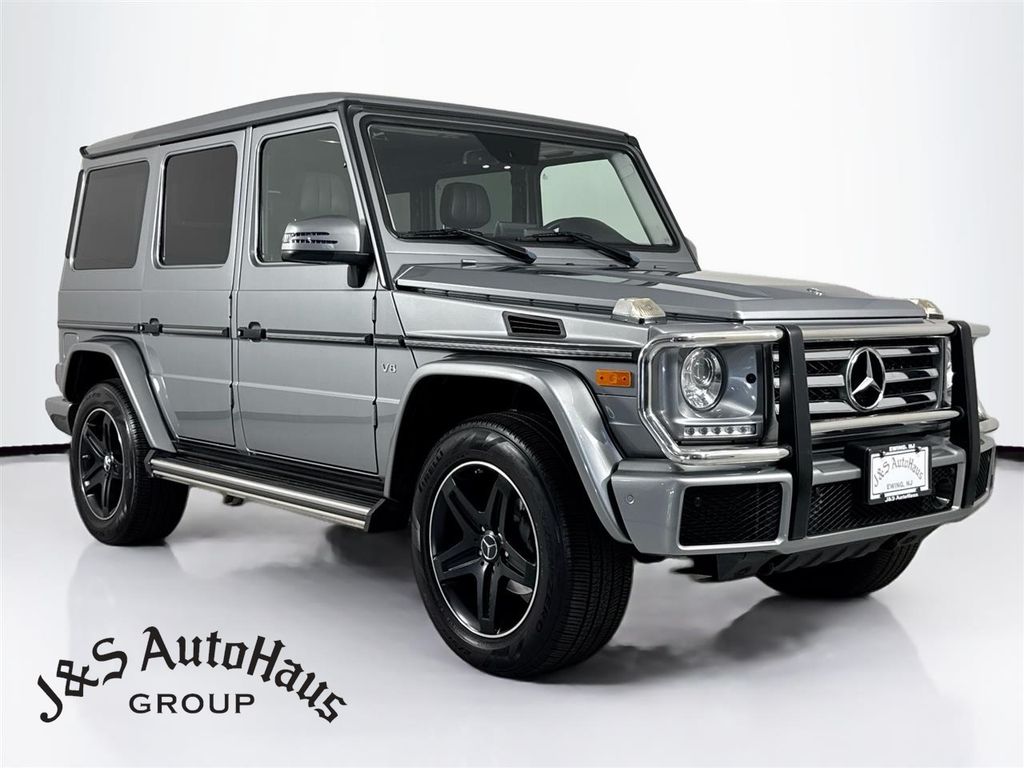 Silver 2018 Mercedes-Benz G-Class SUV / Crossover All-Wheel Drive 7-Speed Automatic