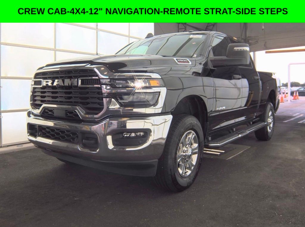 Diamond Black Crystal PC 2026 RAM 2500 Pickup Truck Four-Wheel Drive 8-Speed Automatic