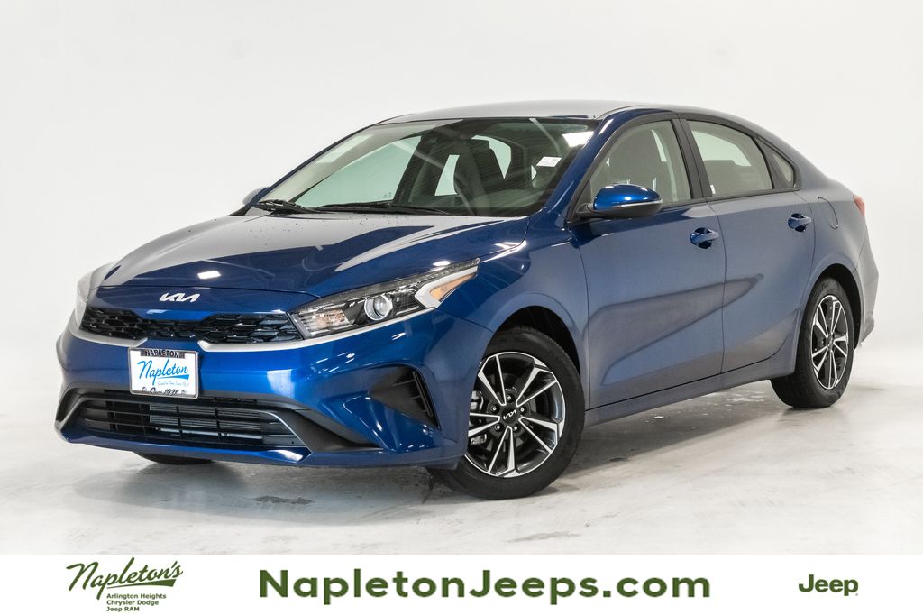 Deep Sea Blue 2024 Kia Forte LXS FWD Sedan Front-Wheel Drive Continuously Variable Transmission