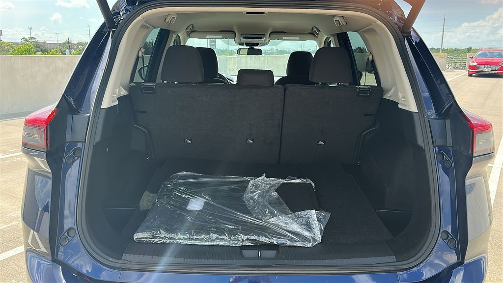 2025 Nissan Rogue SV Blue at South Houston Nissan