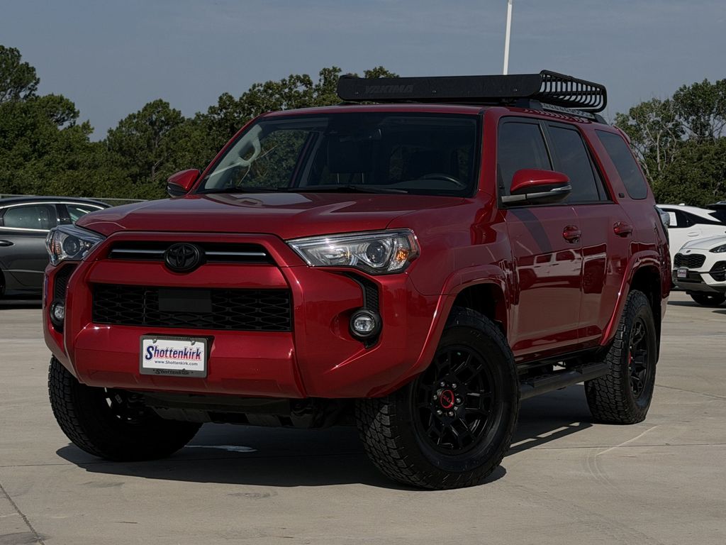 Barcelona Red Metallic 2024 Toyota 4Runner SUV / Crossover Four-Wheel Drive 5-Speed Automatic