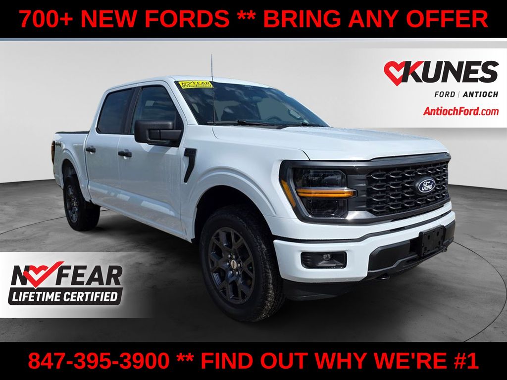 Oxford White 2026 Ford F-150 Pickup Truck Four-Wheel Drive Automatic