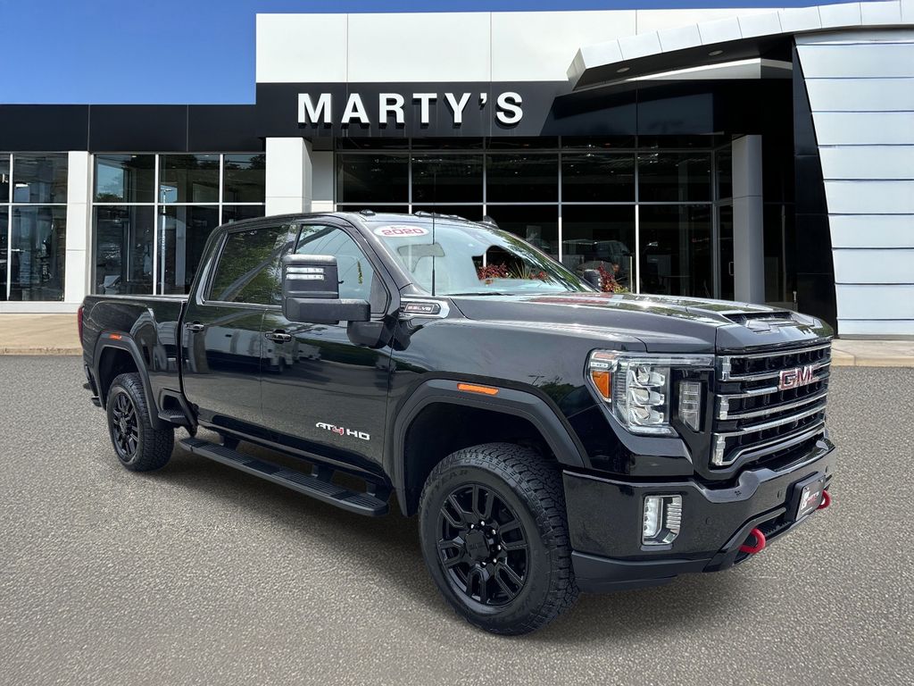Onyx Black 2020 GMC Sierra 2500HD Pickup Truck Four-Wheel Drive 6-Speed Automatic