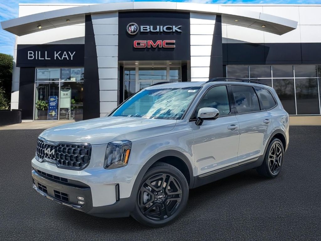 Wolf Gray 2024 Kia Telluride SX X-Line AWD SUV / Crossover All-Wheel Drive 8-Speed Automatic