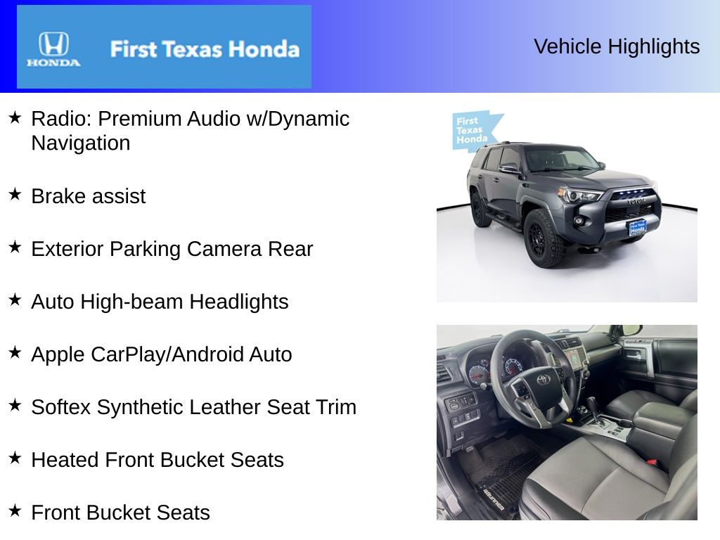 Used Car 2021 Toyota 4runner  Sr5 Premium For Sale Under $40,000 In Austin, Texas