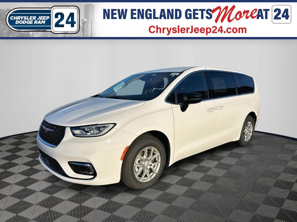 Bright White Clearcoat 2026 Chrysler Pacifica Select FWD Minivan Front-Wheel Drive 9-Speed Automatic