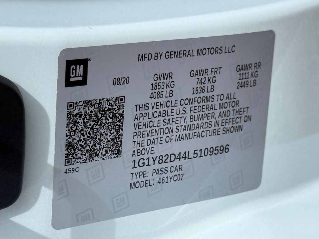 Used 2020 Gray Chevrolet Stingray image 74