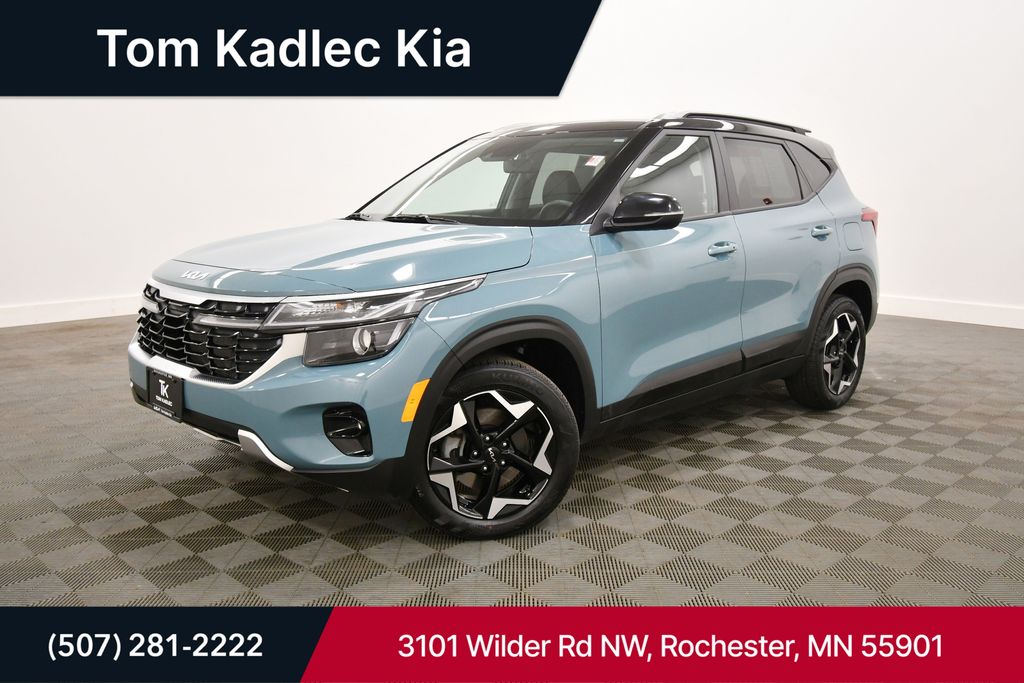 Midnight Sapphire 2025 Kia Seltos SUV / Crossover All-Wheel Drive Continuously Variable Transmission