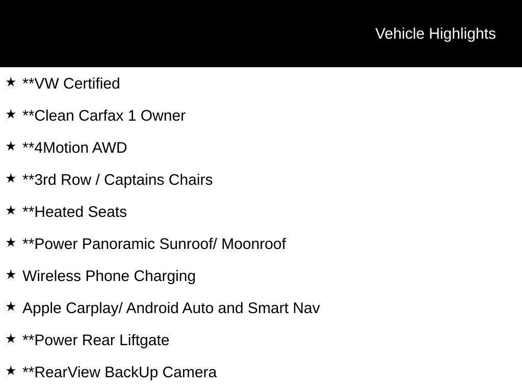 2022 Volkswagen Atlas 3.6L V6 SE w/Technology 2