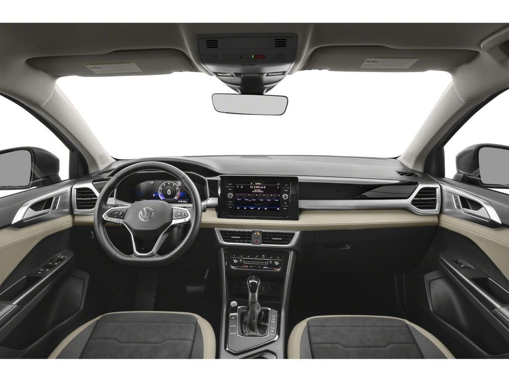 2025 Volkswagen Taos 1.5T SE Black at Subaru and VW of Moon Township